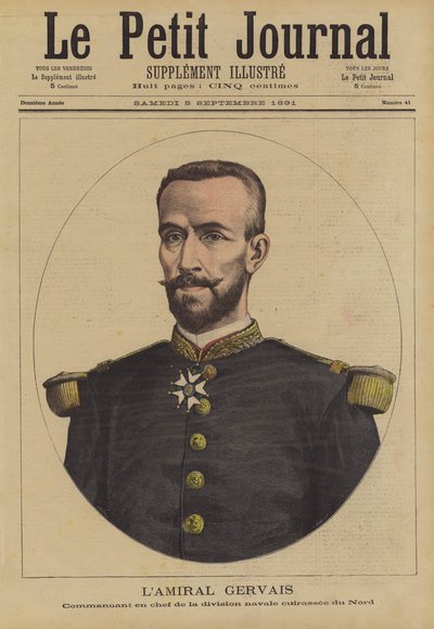 Admiral Gervais by French School